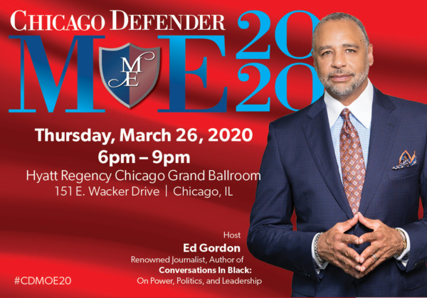 Chicago Defender Men of Excellence 2020
