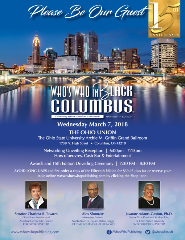 Who's Who In Black Columbus 15th Edition